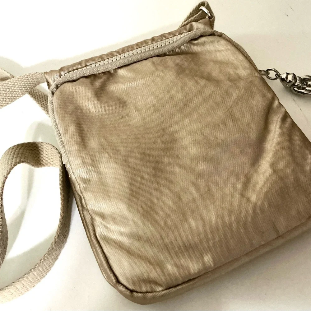 Kipling Eldorado Crossbody Organizer Bag Toasty Gold